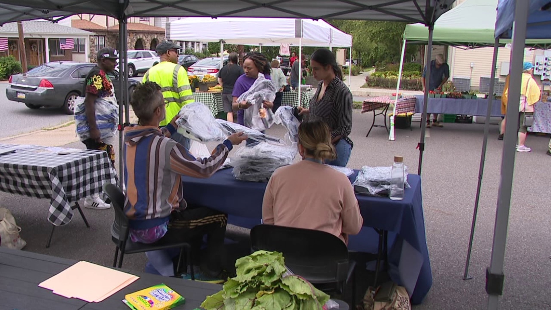 A health center is helping to give kids a good start to the upcoming school year by hosting backpack giveaways.