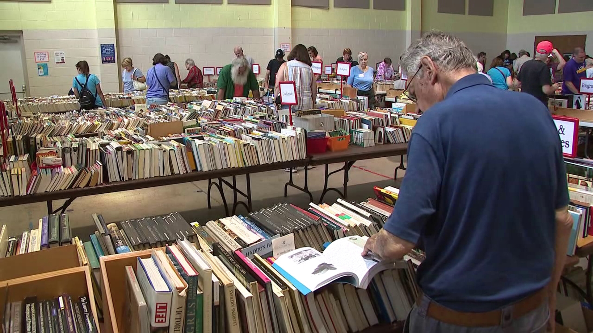 More than 20,000 titles are up for grabs at the public library for Union County's annual book sale.