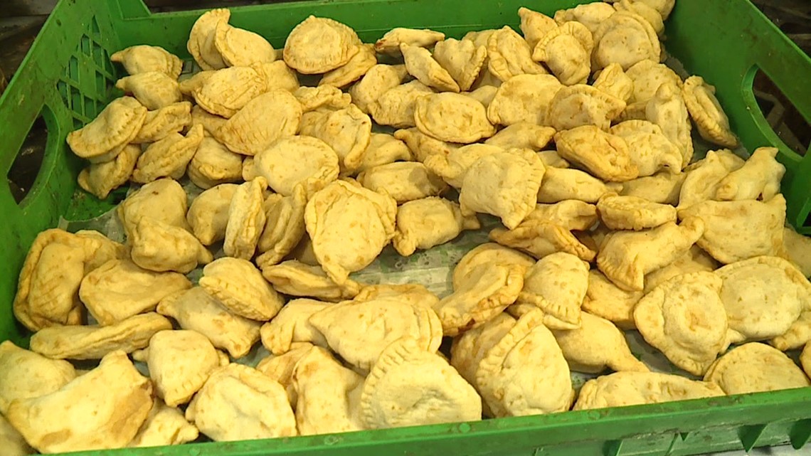 Holiday pierogi sale in Mayfield, Lackawanna County