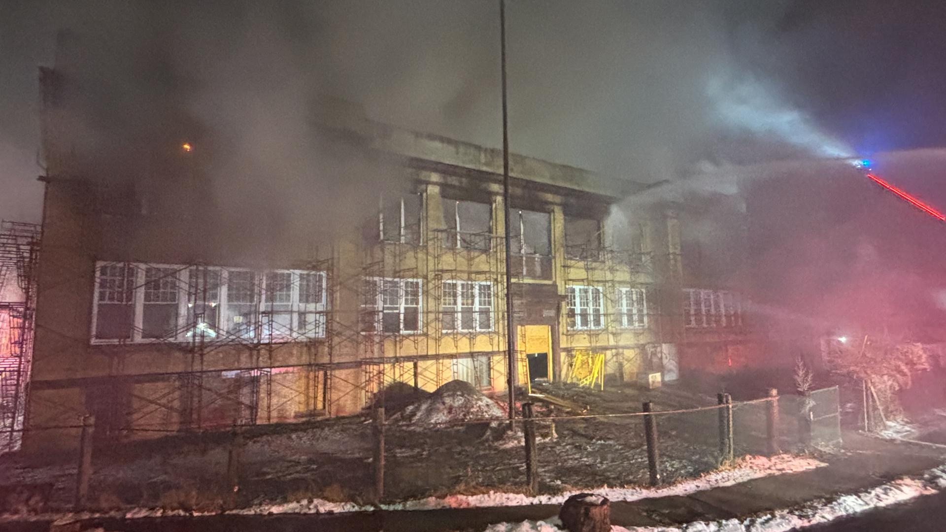 Firefighters battle blaze in Luzerne County | wnep.com