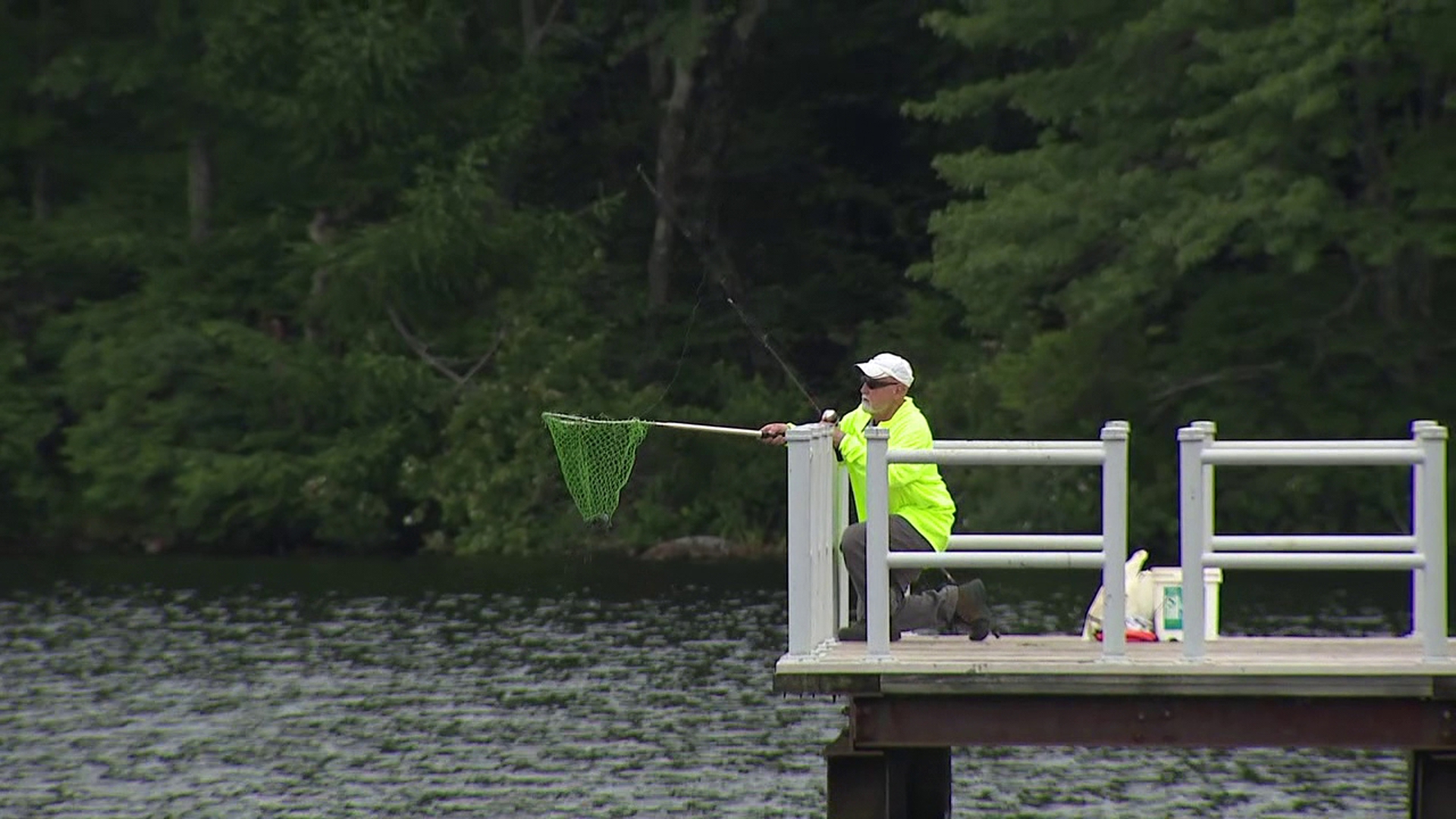 There are lots of ways to spend a holiday; some folks head outdoors to fish. Newswatch 16's Emily Kress takes us to Tobyhanna State Park in Monroe County.