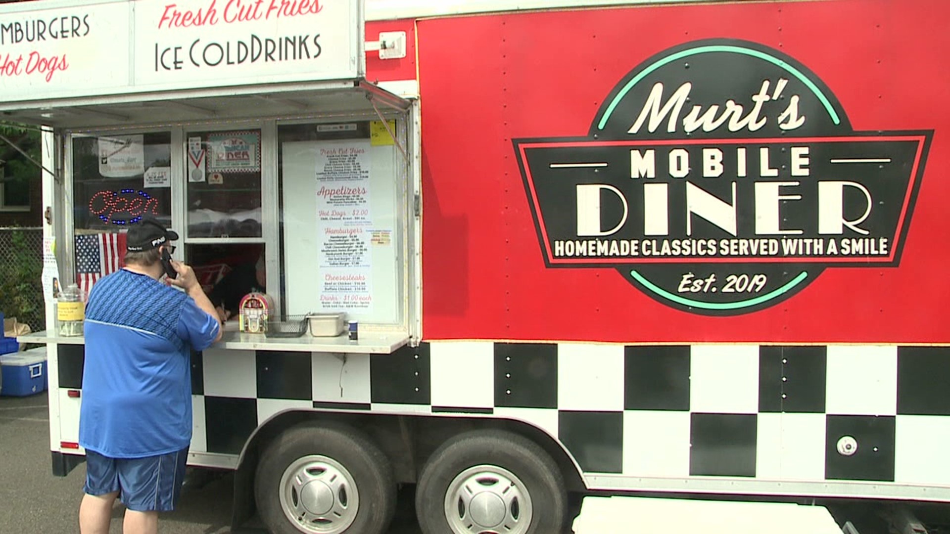 A church in Olyphant is teaming up with small business owners this weekend for a food truck festival.