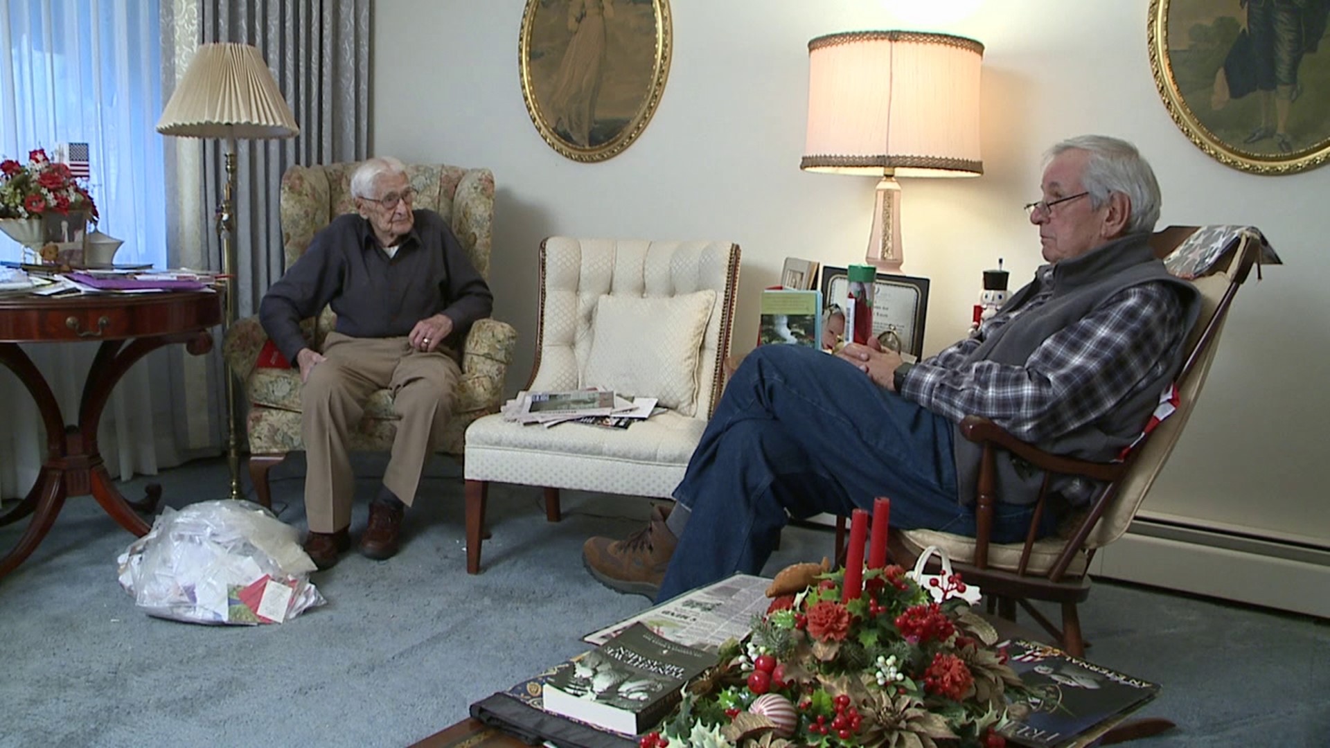 Mike Stevens sat down with a WWII Veteran who stormed the beaches of Normandy before returning home to Peckville.