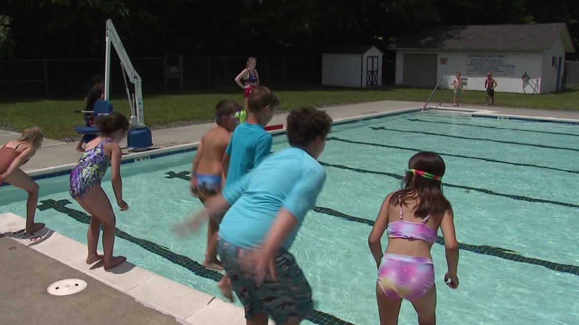 First day of summer swimming in Honesdale - Vimarsana News
