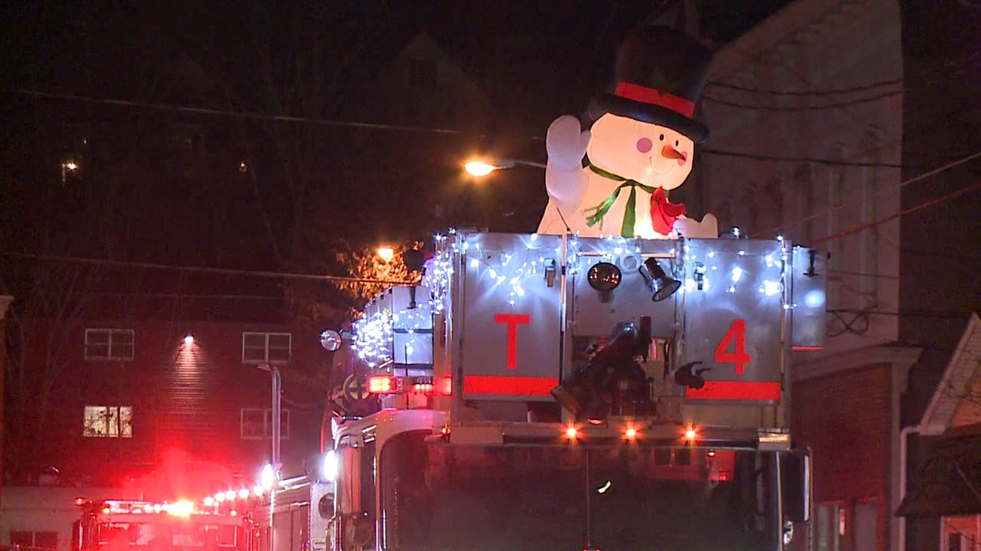 Families gathered together in Honesdale for the annual Winter Wonderland Festival Friday night.