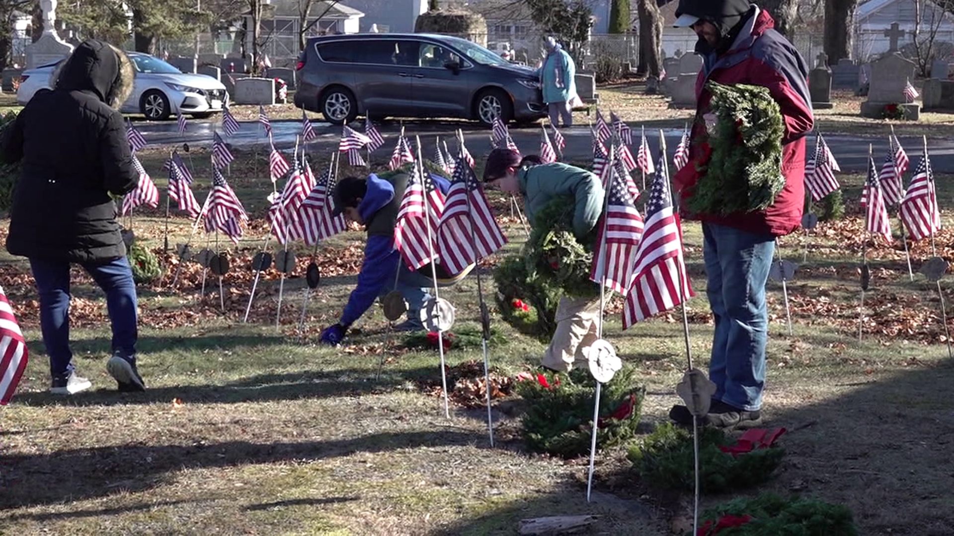 During the holiday season, more than 4,000 locations nationwide honor veterans in this way.