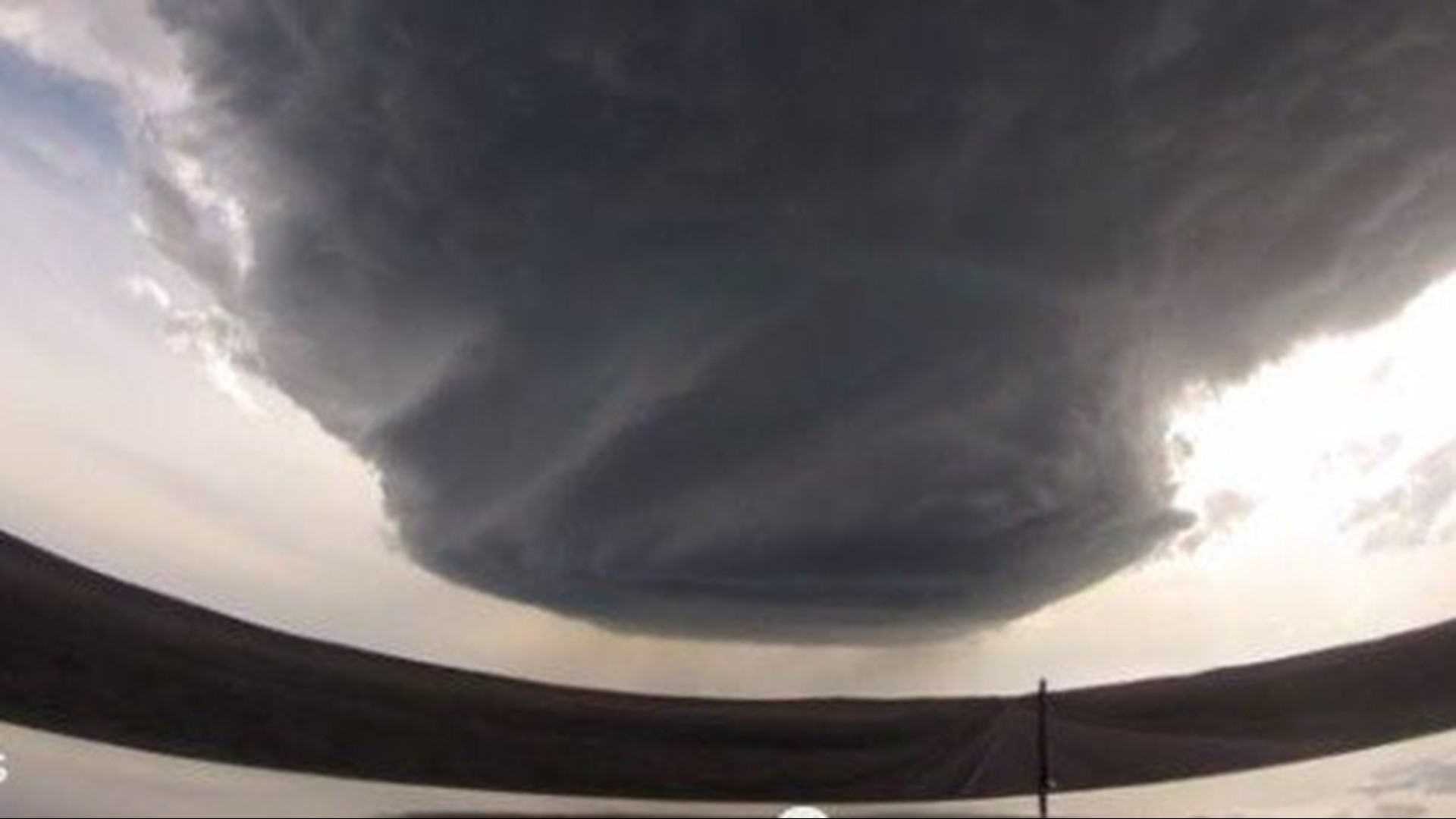 WATCH Supercell Storm Forms in Wyoming