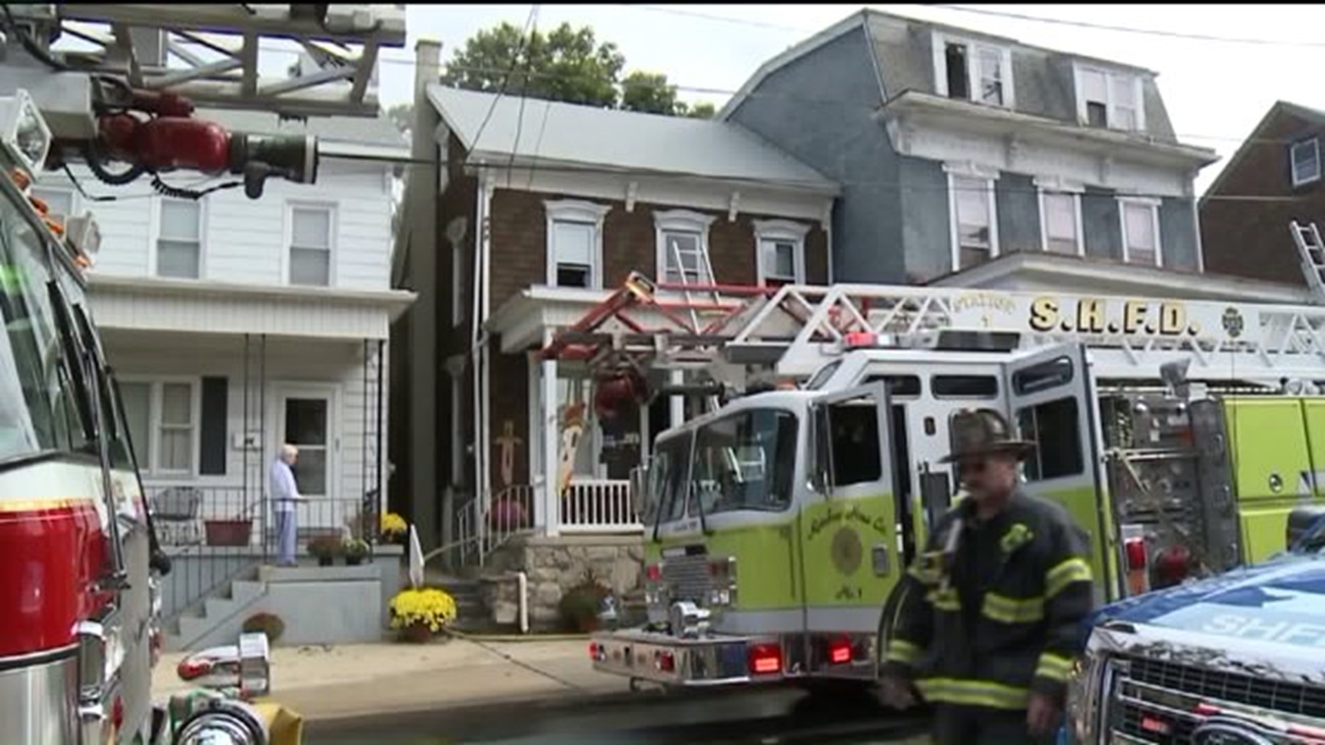 Schuylkill Haven Home Hit by Fire