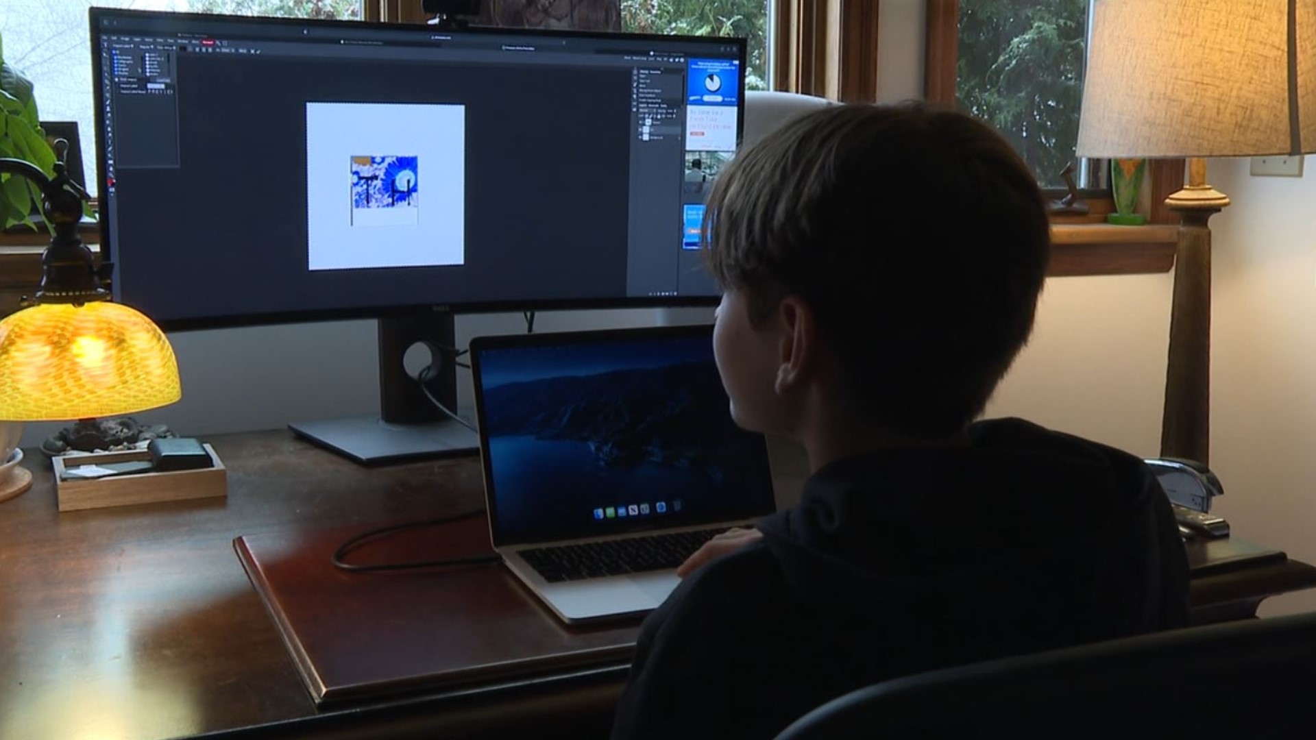 A seventh-grader from our area started his own side hustle online. In just a few short weeks of launching his online business, he's already making money.