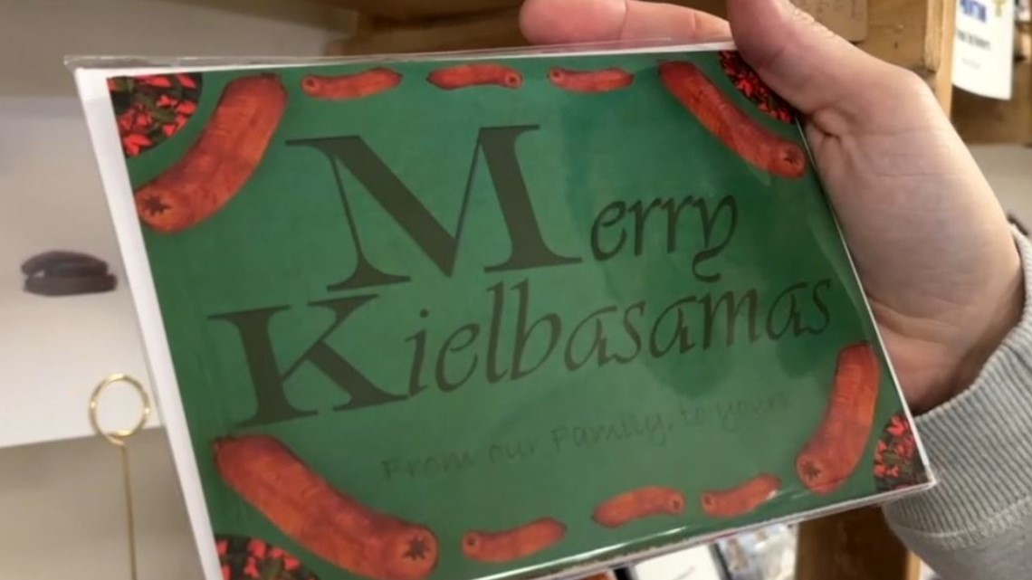 Back Mountain artist creates 'kielbasa' themed Christmas cards - Vimarsana News