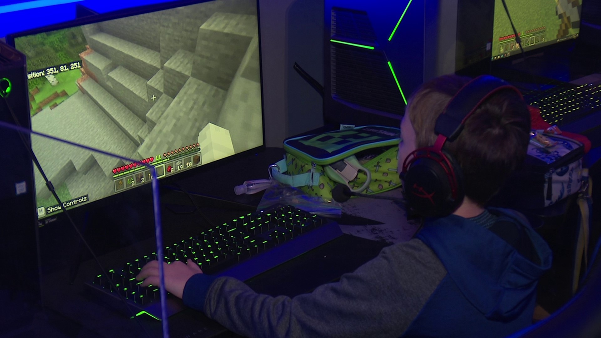 The first esports program in the area is holding a Minecraft Camp with a focus on STEM learning.