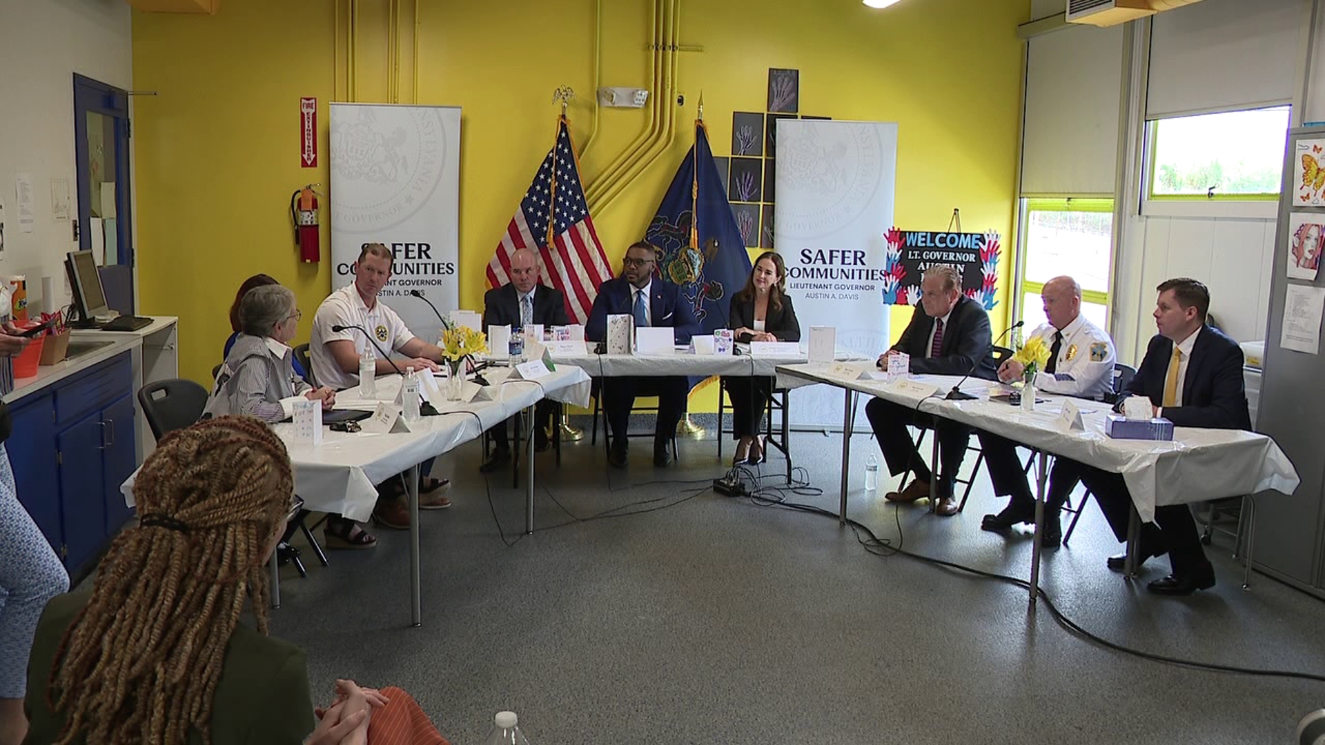 Gun violence is top of mind for many in Lackawanna County.  Lieutenant Governor Austin Davis stopped by the city to talk about plans to curb the violence.