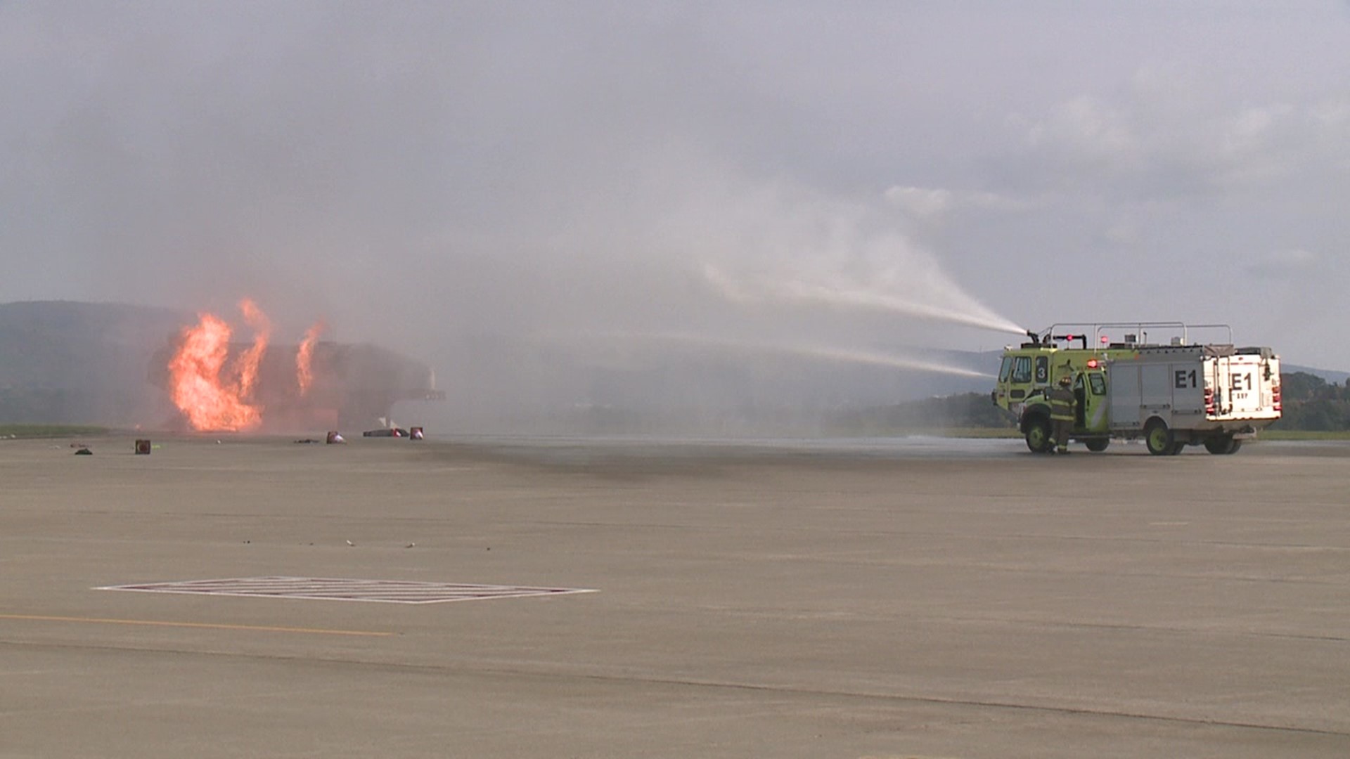 The practice was to ensure the airport's 'Accident Response Plan' is prepared.