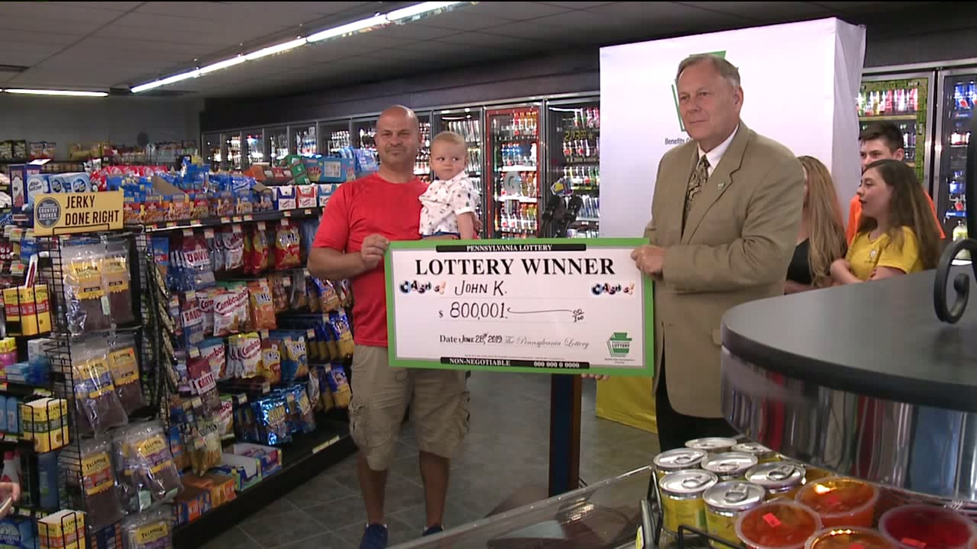 Payday for Cash 5 Lottery Winner
