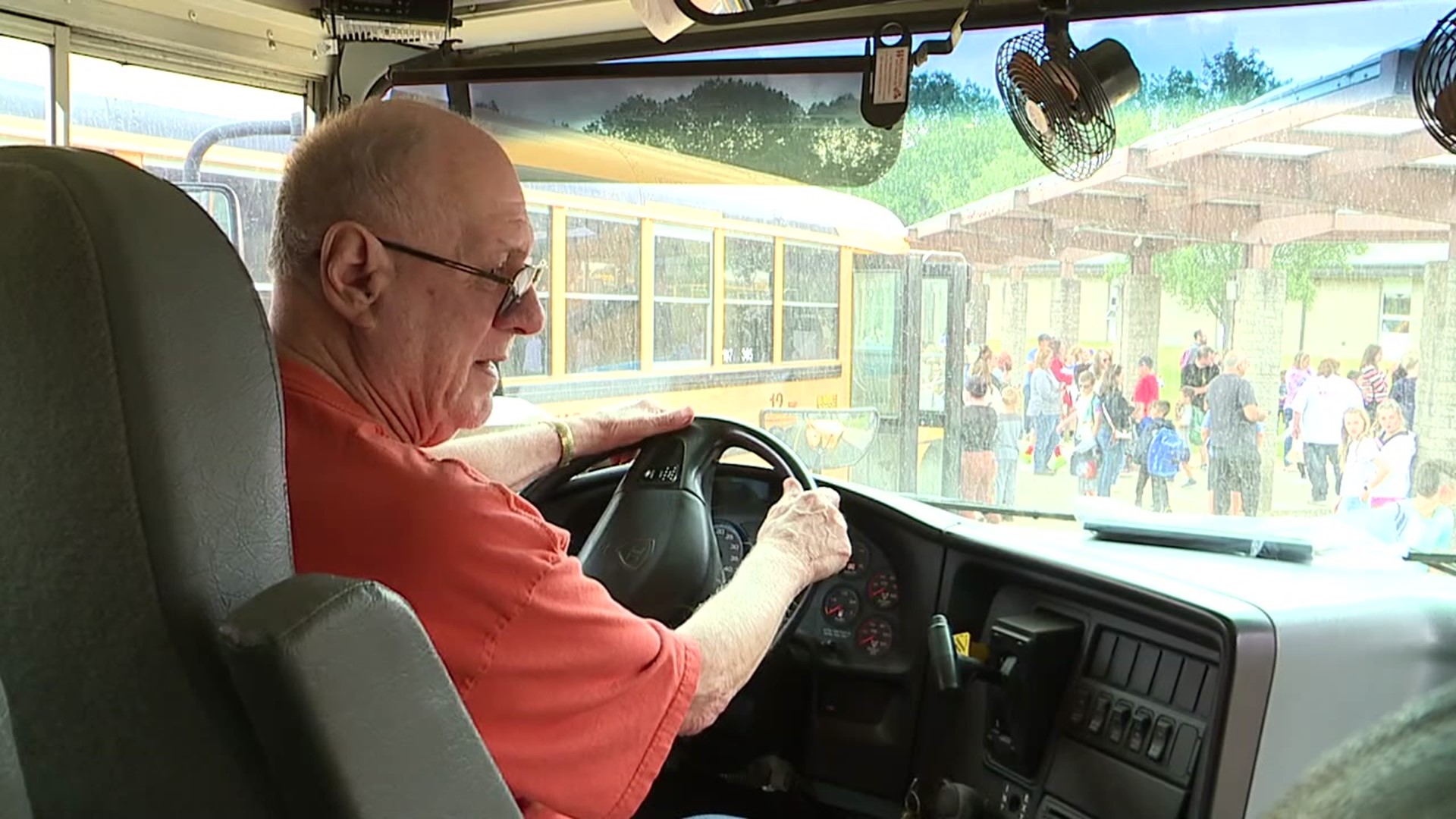 After decades of driving students in the Back Mountain, it's time to say farewell. Newswatch 16's Emily Kress shows us the final send-off for a well-known driver.