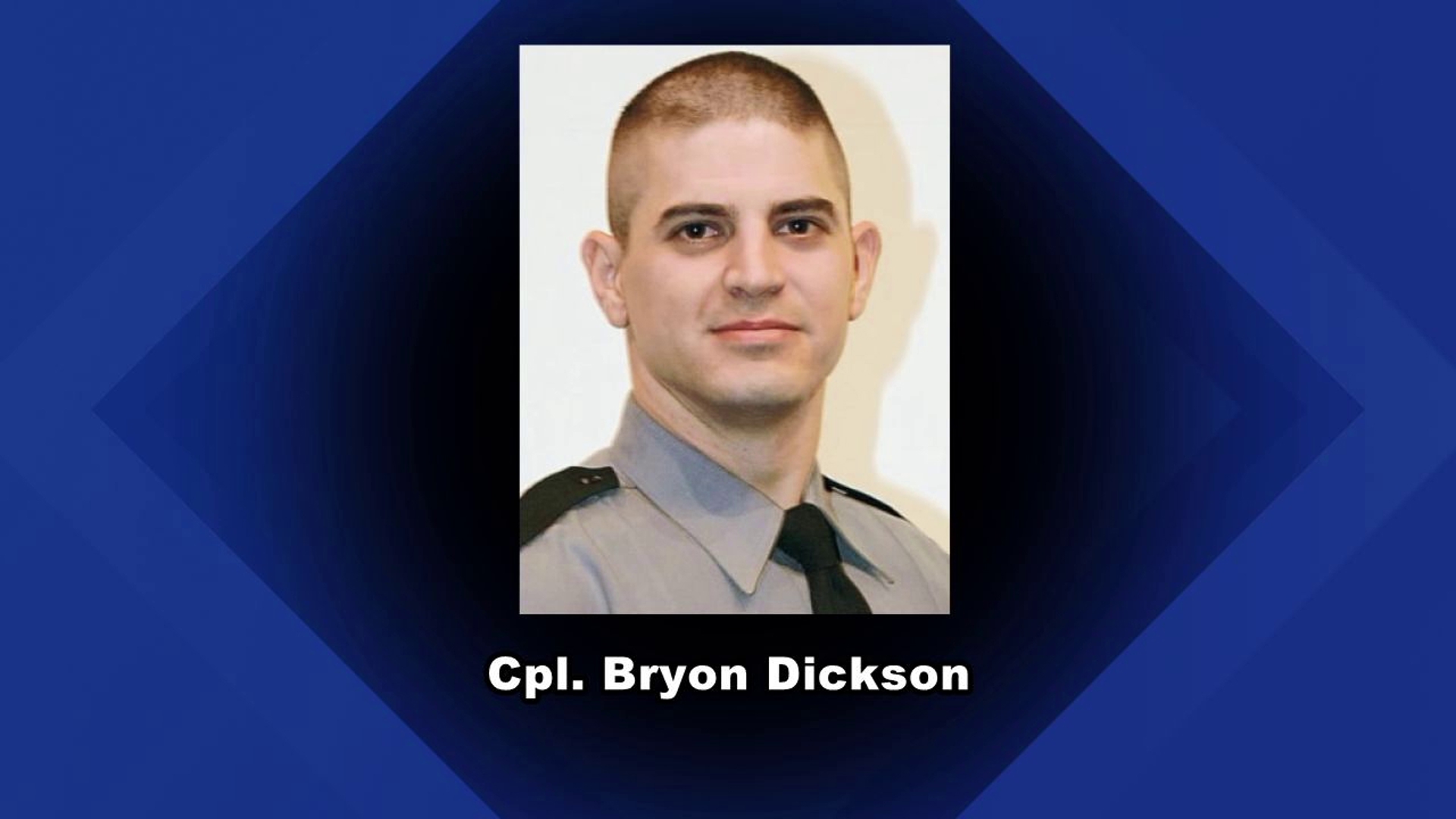 Bryon Dickson and Alex Douglass were ambushed outside the State Police Barracks in Blooming Grove.