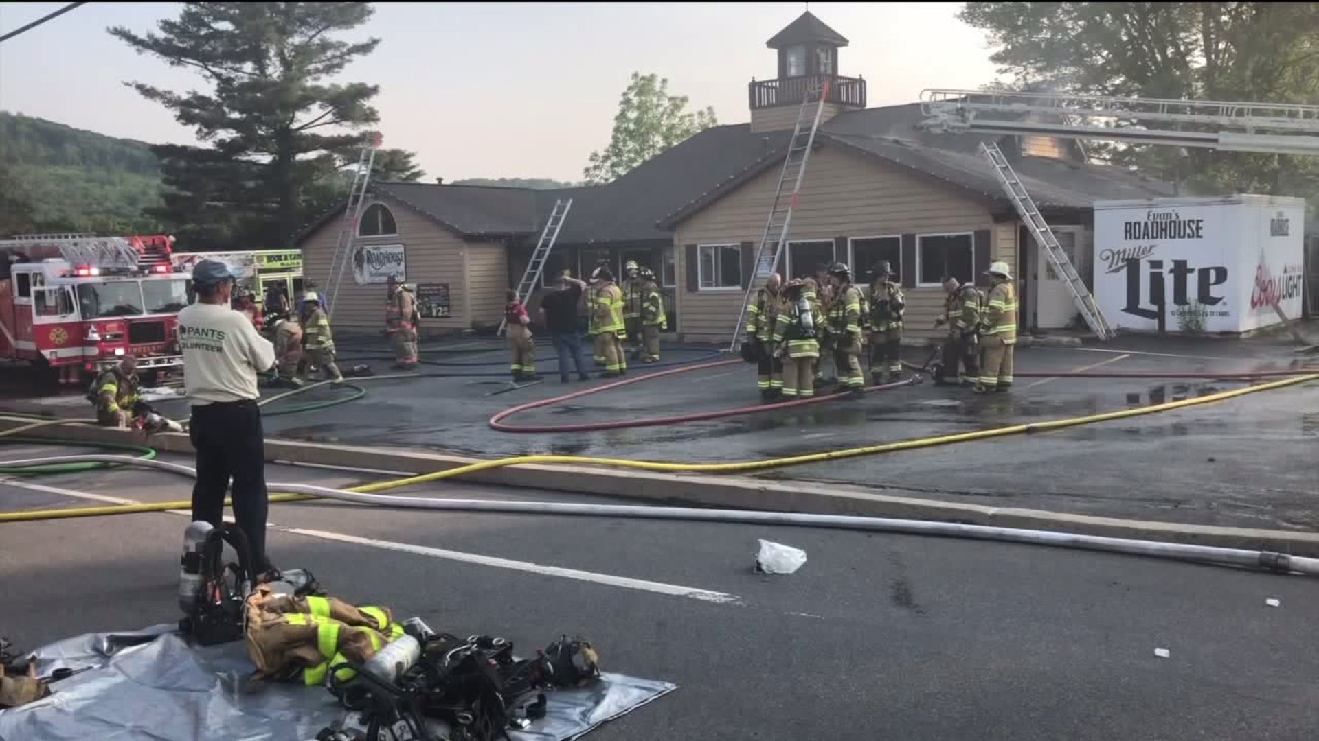 Fire Damages Restaurant in Luzerne County