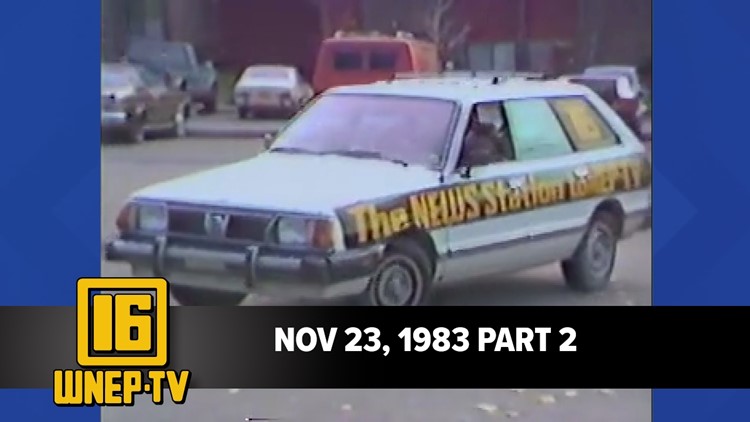 Newswatch 16 for November 23, 1983 Part 2 | From the WNEP Archives