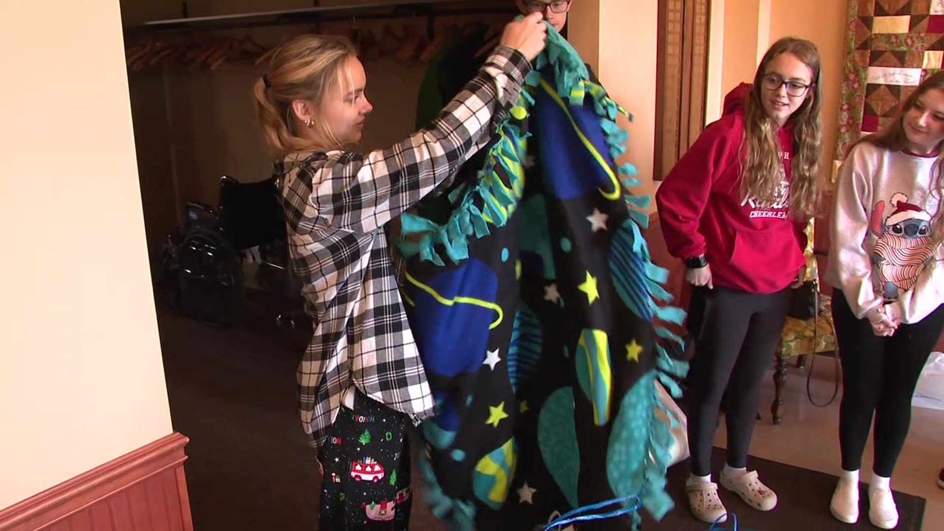 Montgomery High School students in Lycoming County are ensuring that kids who are struggling can stay warm this holiday season.