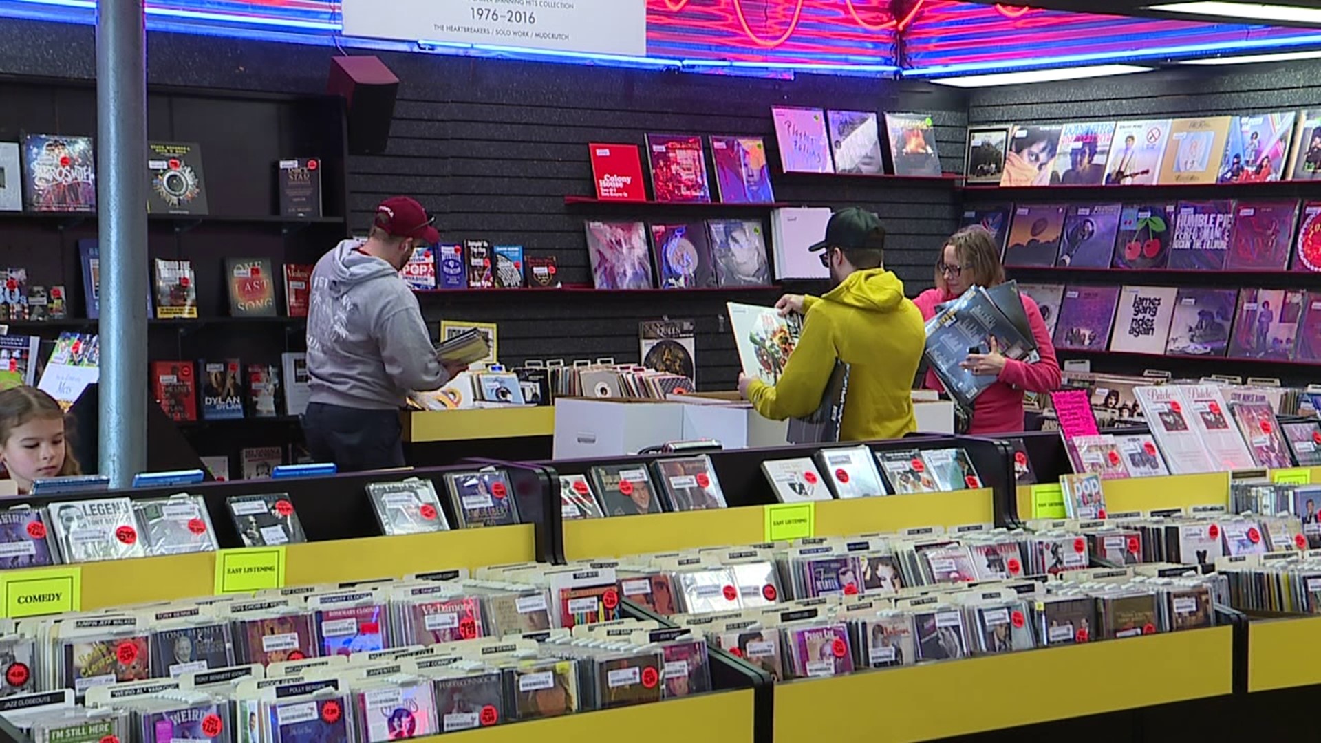 Music fans from all over our area celebrated 'National Record Store Day' Saturday, and folks in Lackawanna County flocked to Gallery of Sound to celebrate.