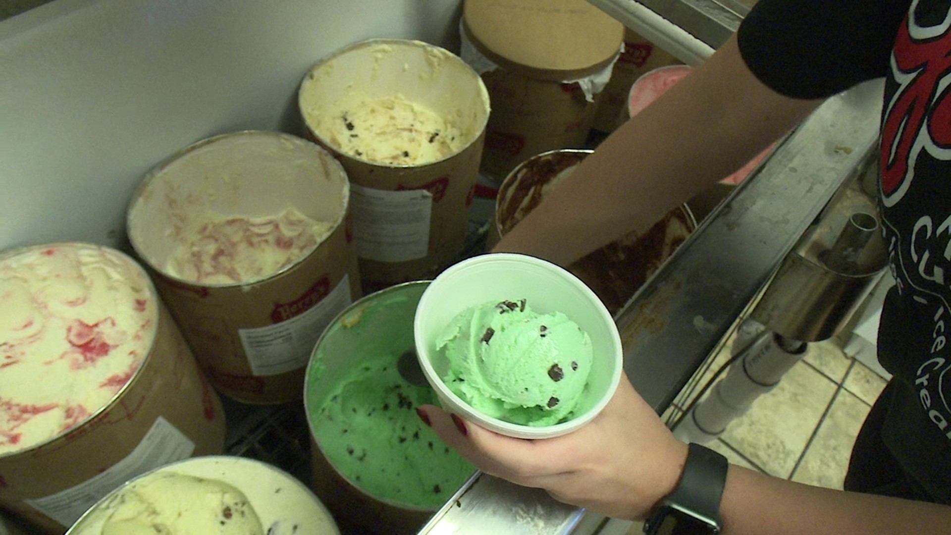 Josie's Frozen Custard and Italian Ice balances meeting public demand and also keeping shelves stocked.