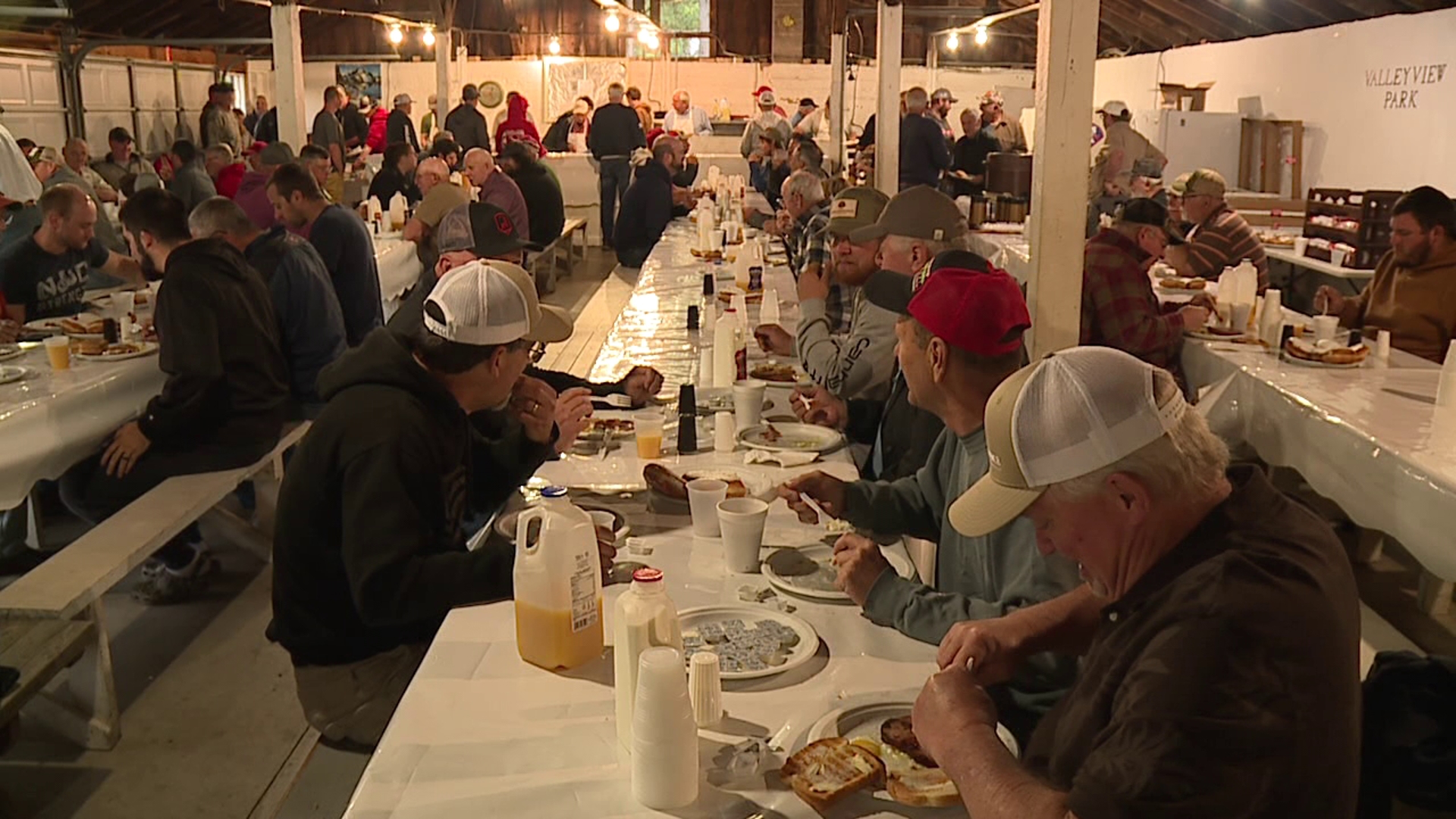 There was a big turnout for a special Father's Day breakfast in Schuylkill County on Sunday morning.
