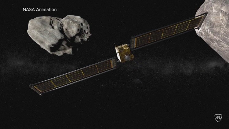 NASA attempts to redirect asteroid with DART mission