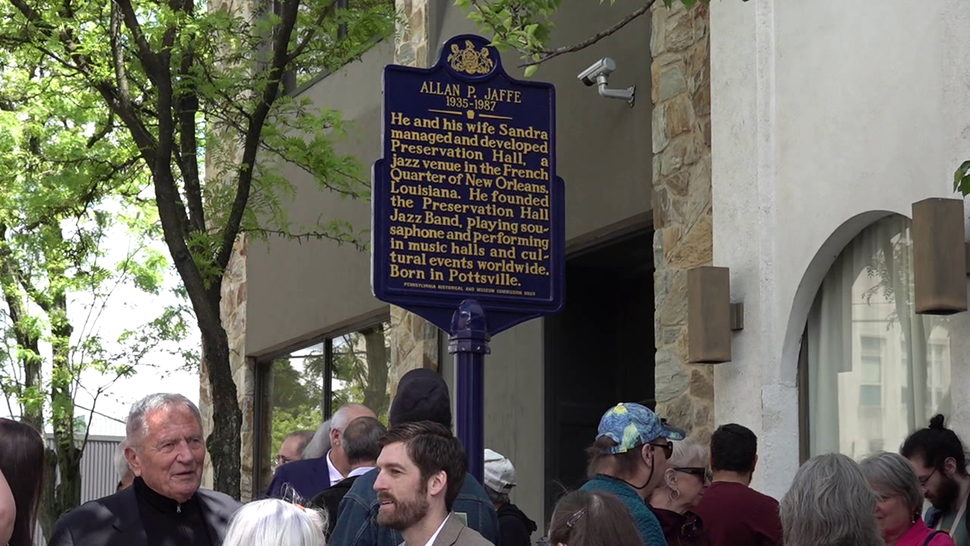 A community honored musician and Schuylkill County native Allan Jaffe who made waves in the New Orleans jazz scene in the 1960s.