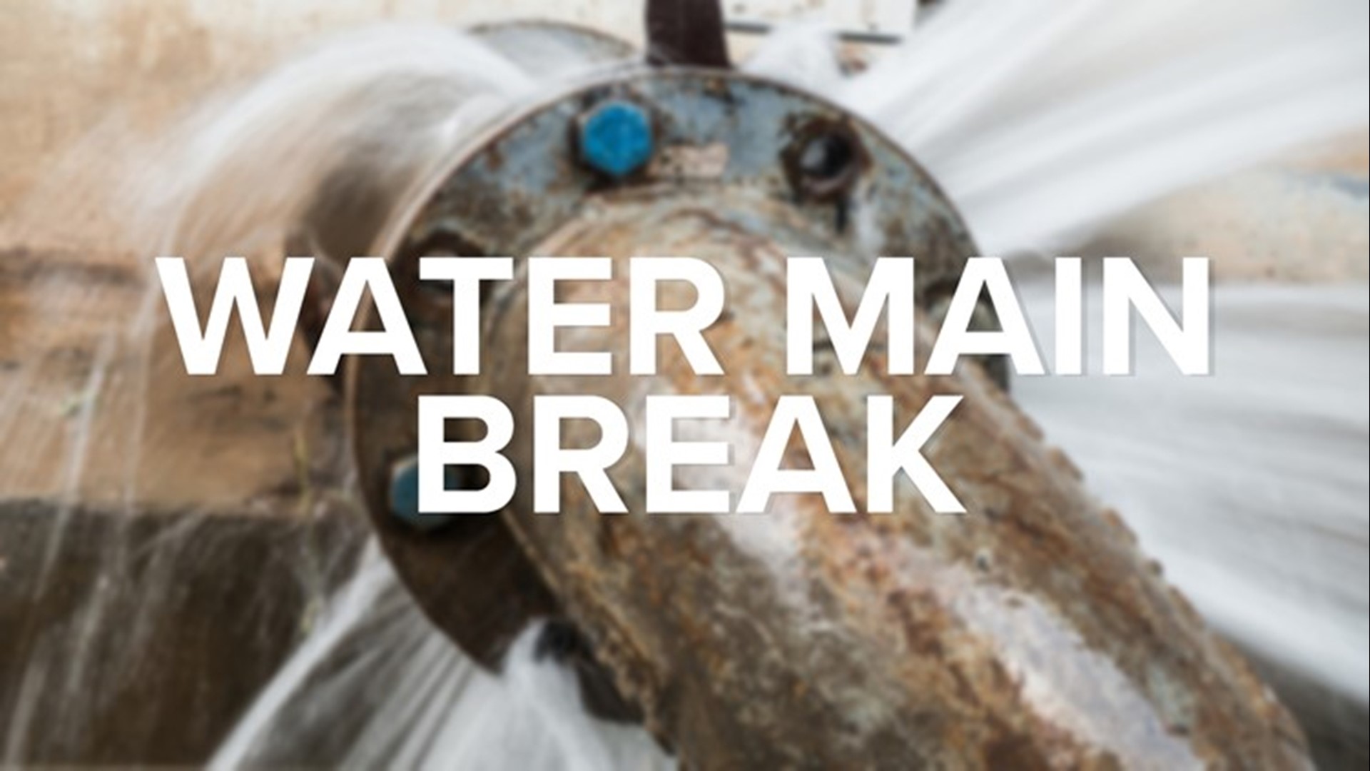 The water main break is affecting parts of Nanticoke, Glen Lyon, and Newport Township.