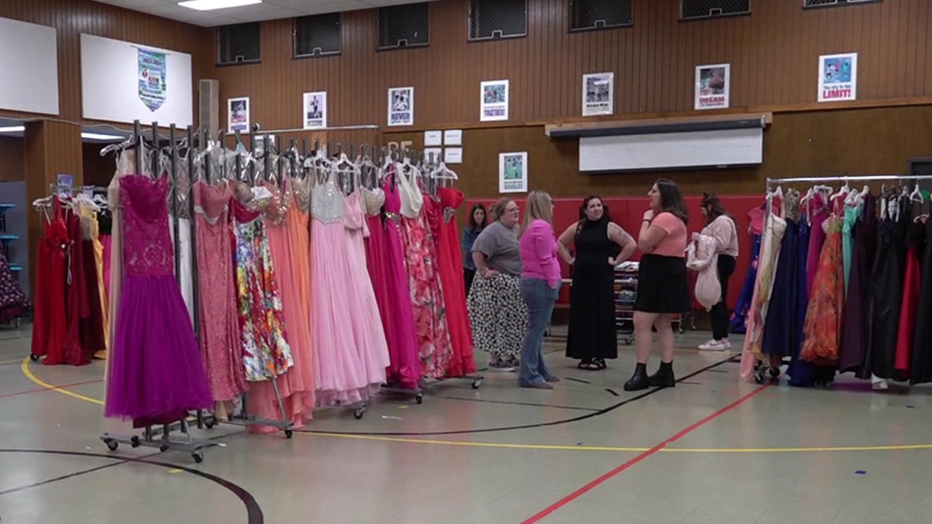 prom dress program We're proud to partner with Belle of the Ball, a local program that provides free prom dresses to high school students in need. Have a gently used prom dress? Donate