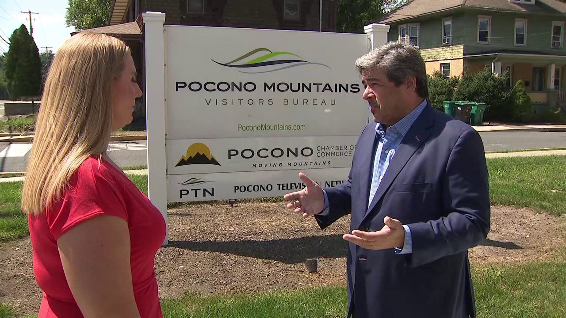 Newswatch 16's Emily Kress shares how a new program aims to help connect the people who live in the Poconos with the folks just coming for a visit.