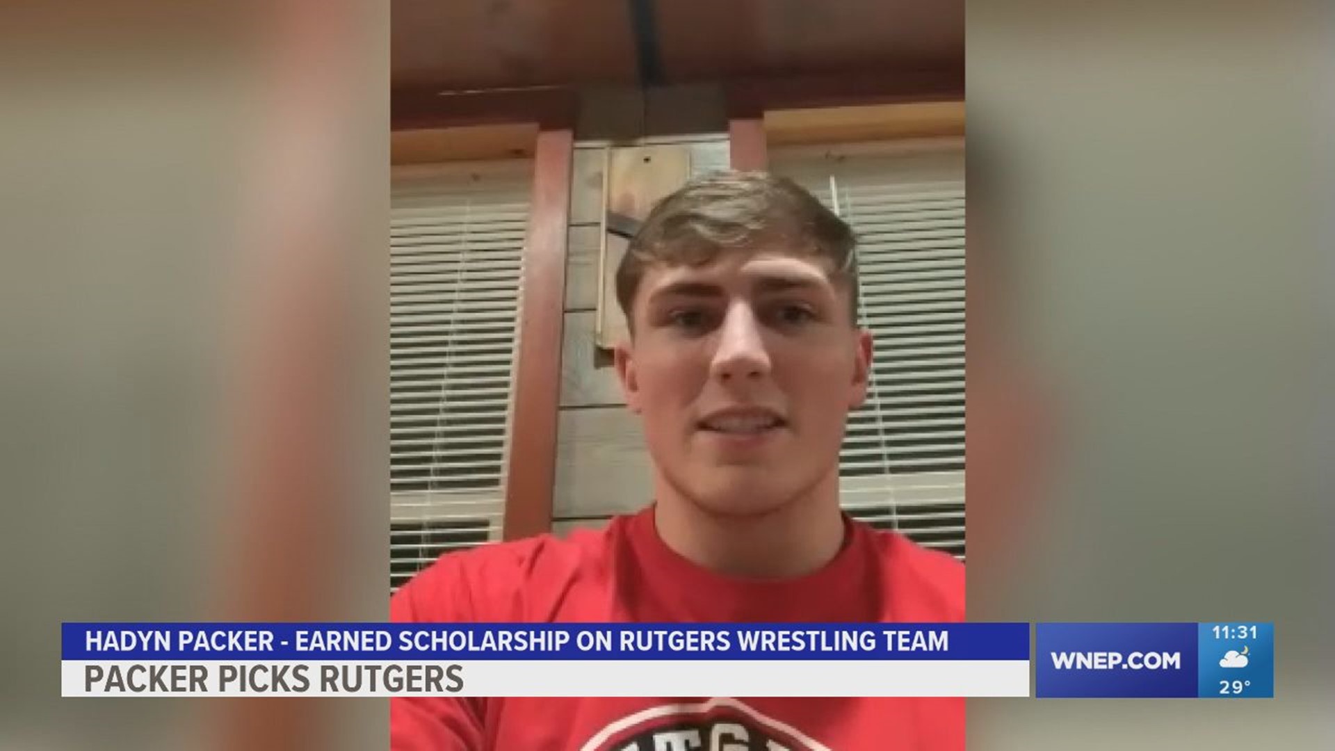 Hadyn Packer is headed on Rutgers on wrestling scholarship