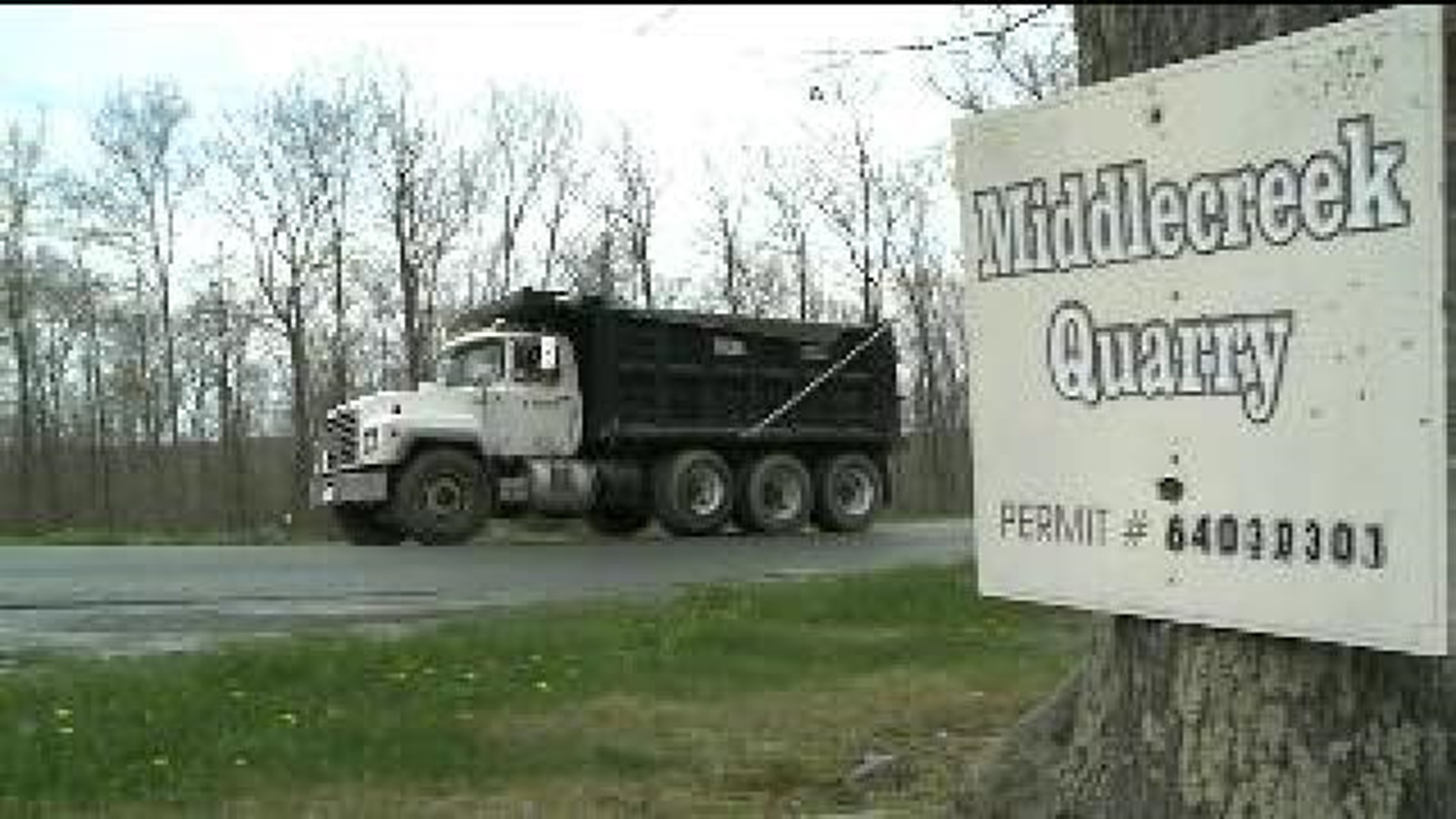 Neighbors Fed Up with Blasts at Quarry