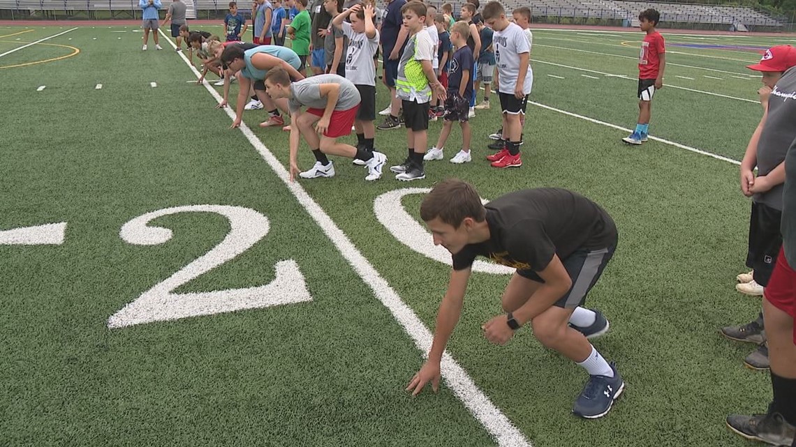 Nittany Lion Linebacker Starts Up Youth Football Camp At North Schuylkill Wnep Com