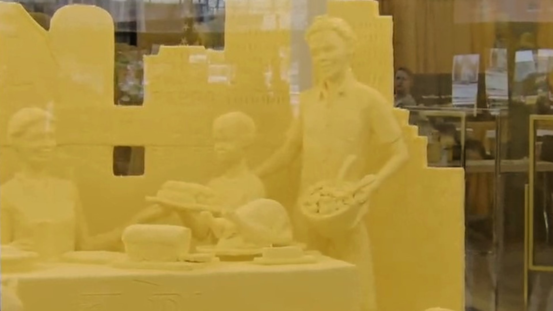 Harrisburg PA Farm Show butter sculpture
