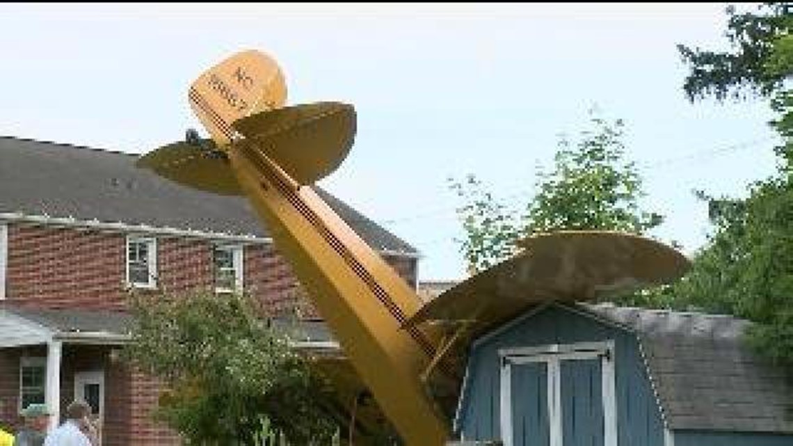 Pilot Walks Away from Plane Crash in Lock Haven