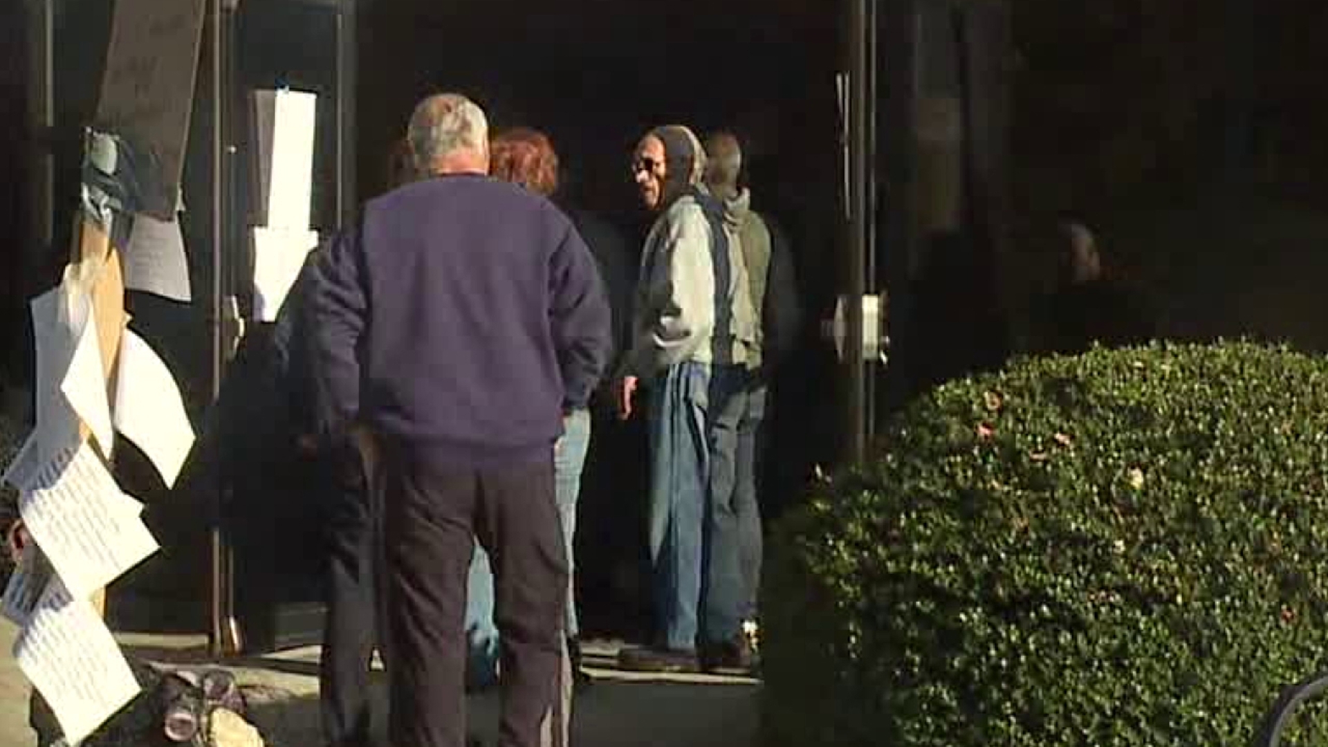 Voting started late in Laflin because the Judge of Elections was late.