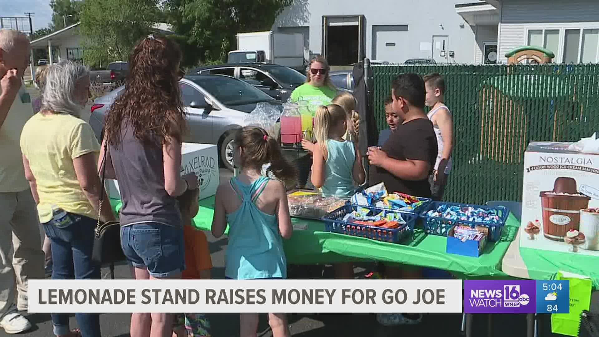 Kids at an Exeter daycare are using their lemonade stand to give back to a cause near and dear to our hearts.