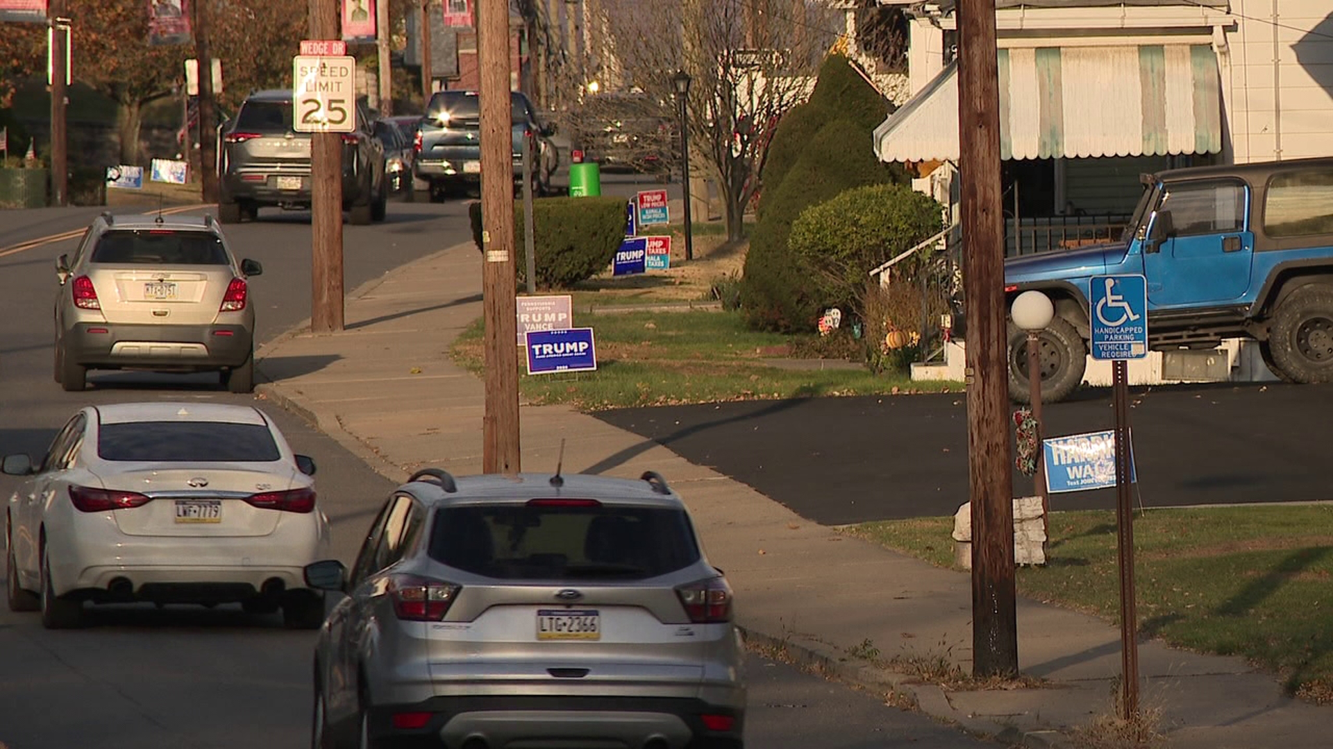 On places like Main Street in Lackawanna County, the election has been at the forefront of the minds of residents.