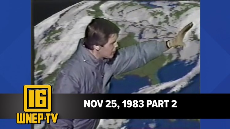Newswatch 16 for November 25, 1983 Part 2 | From the WNEP Archives