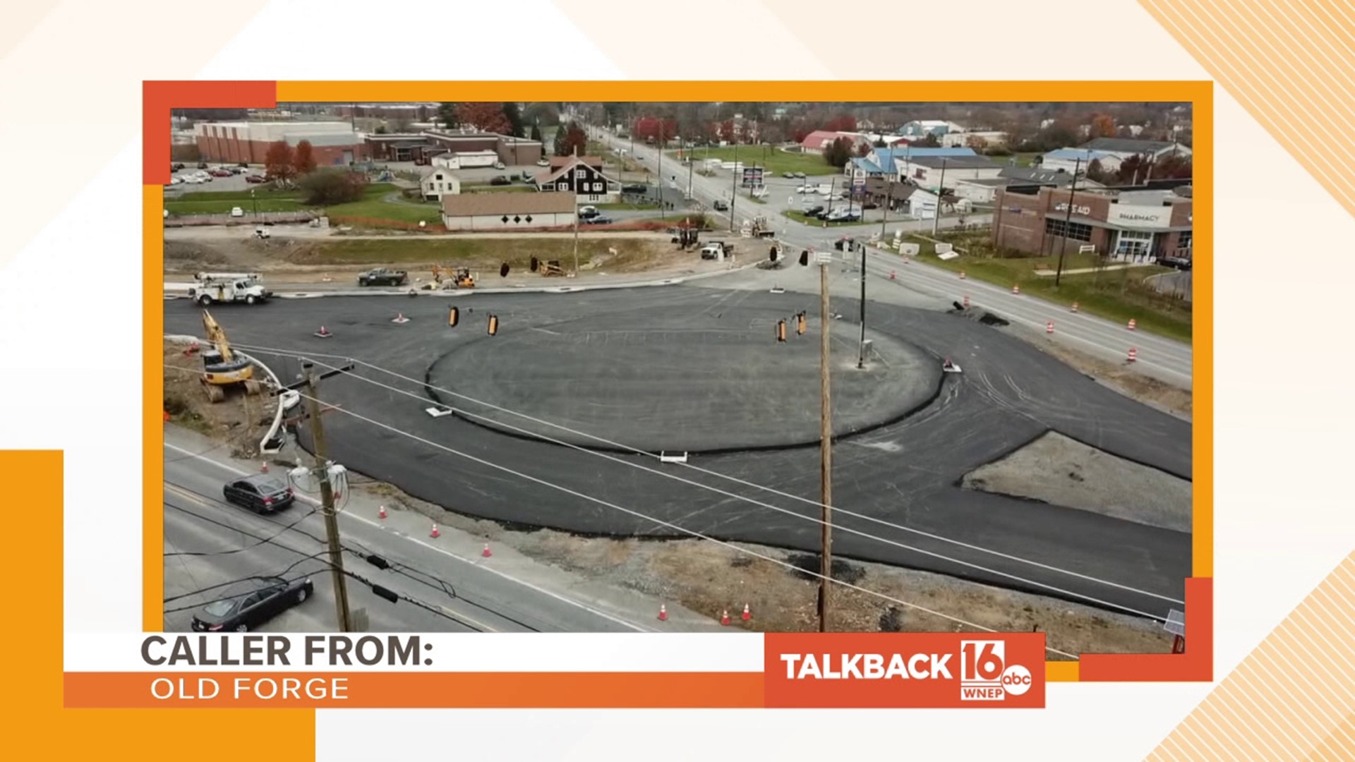 Callers are commenting on the new roundabout project taking shape in Monroe County.