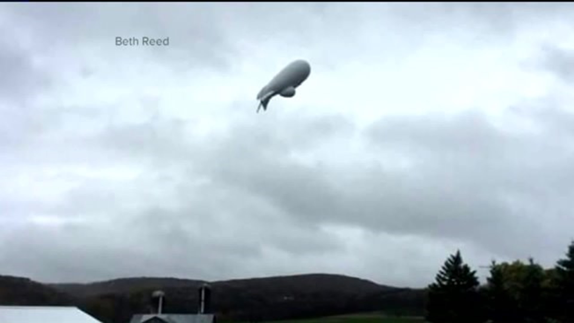 Military Blimp Landed in Central PA One Year Ago Today