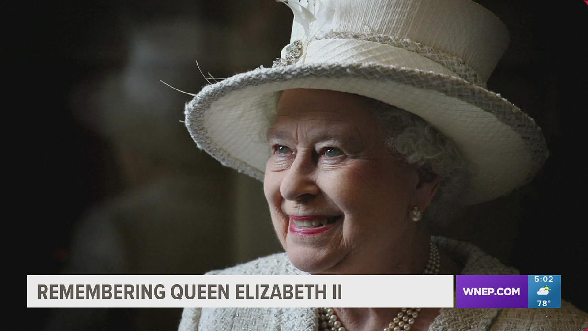 Newswatch 16's Marshall Keely sat down with a Lackawanna County resident who has vivid memories of Queen Elizabeth II.