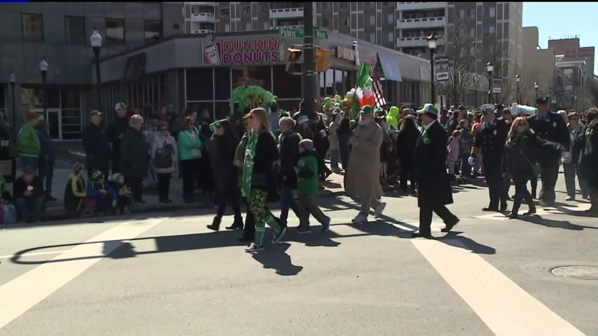 Wilkes-Barre Prepping for St. Patrick's Day Parade