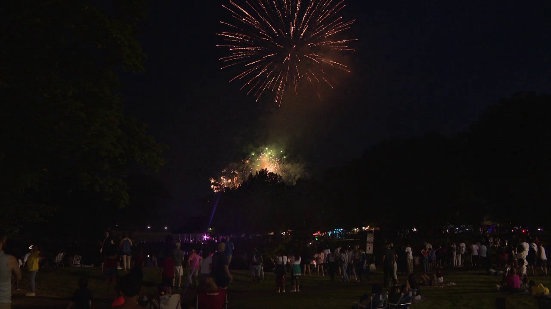 The celebration started at 12 p.m. on Thursday in Kirby Park. Newswatch 16's Jack Culkin shows us the full-day event.