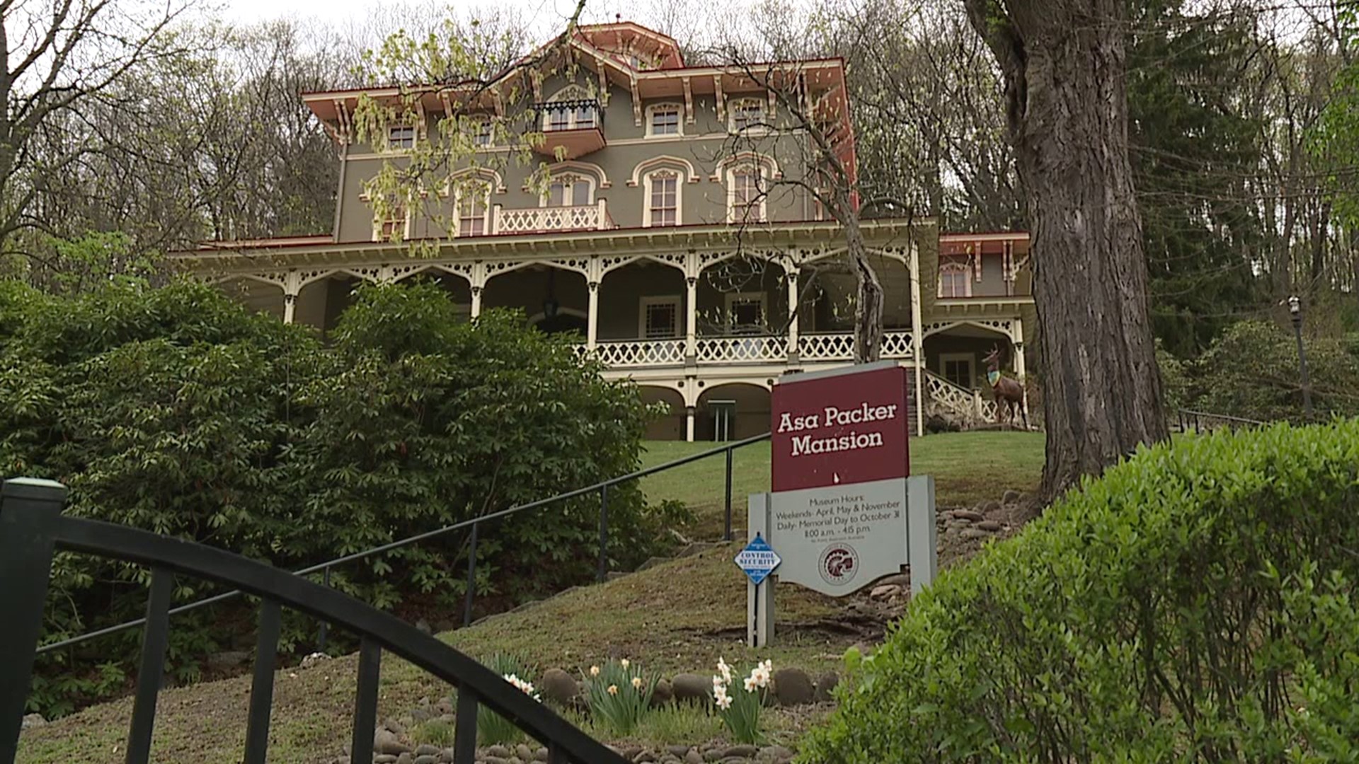 Funding is on the way for the historic Asa Packer Mansion Museum in Jim Thorpe.