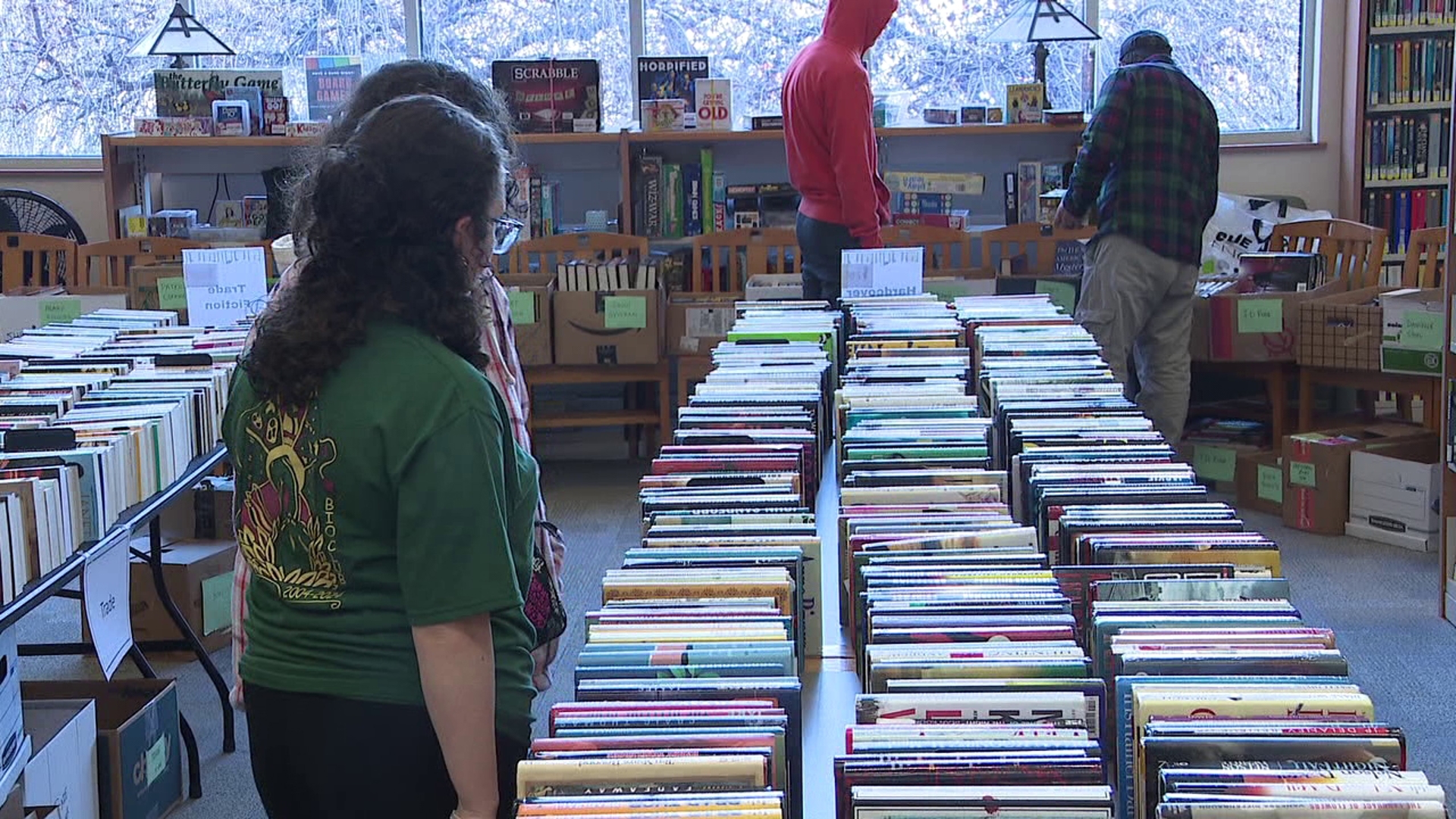 The Valley Community Library in Peckville held its fall book sale on November 16.