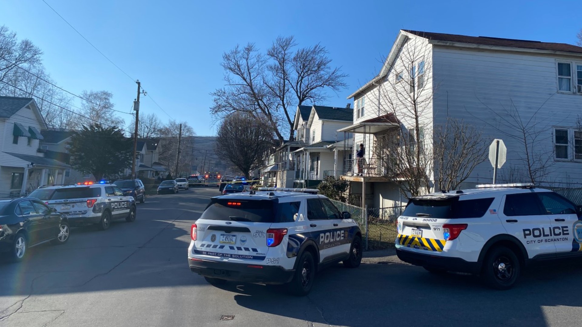 One person is dead, and two others are injured after a shooting along Price Street on Scranton's west side Monday afternoon.