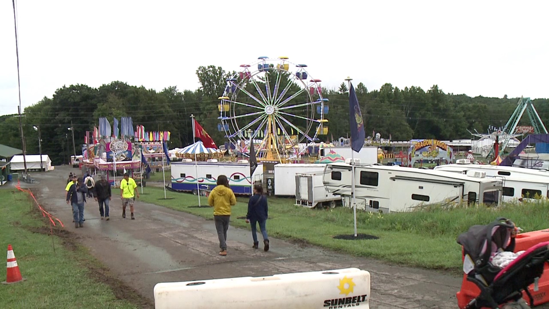 First night for the Luzerne County Fair
