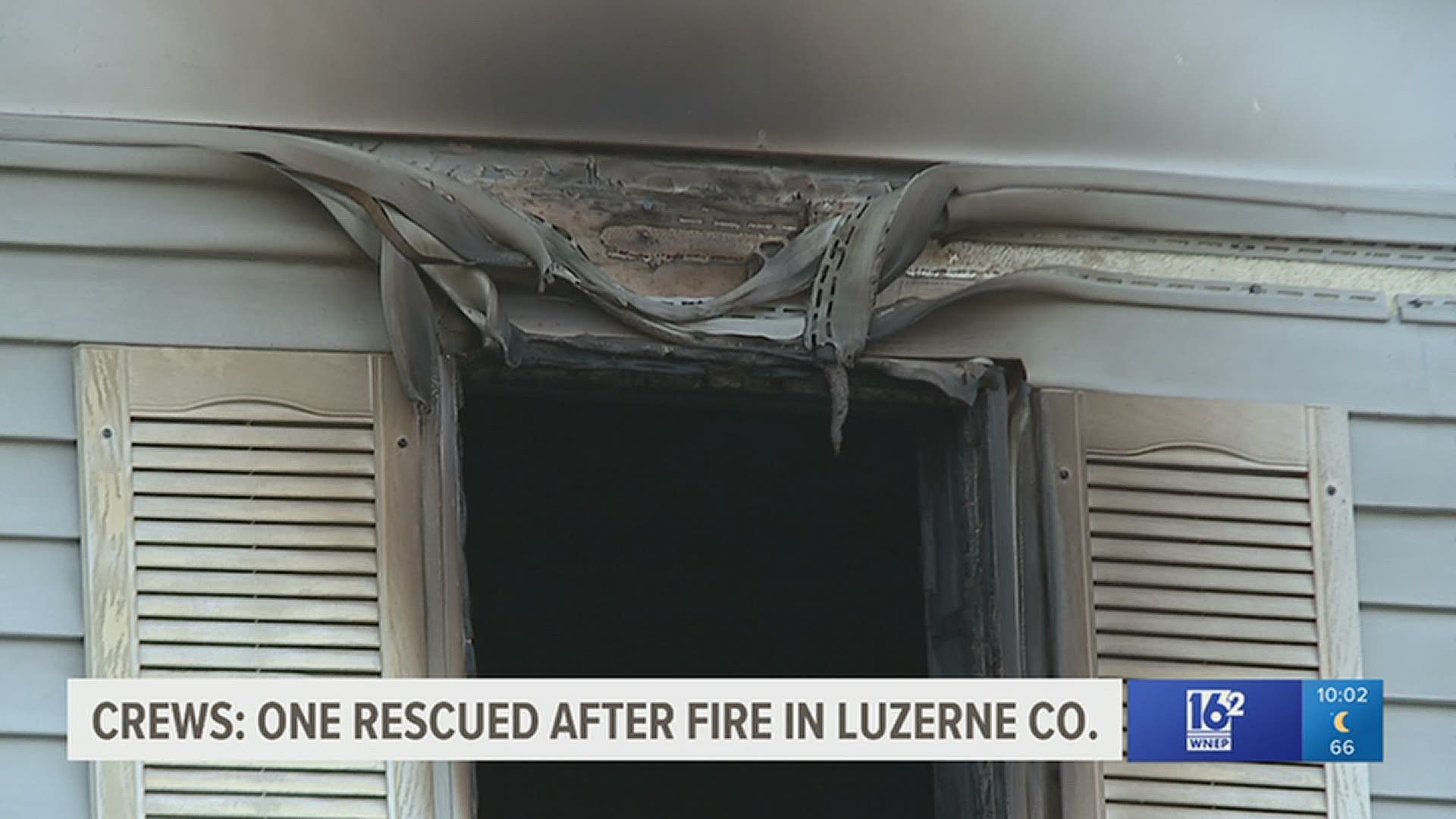 Crews rescue woman from fire in Luzerne County | wnep.com